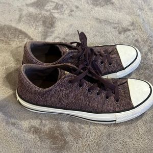 Converse womens size 9 multi purple color